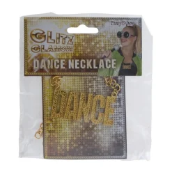 Disco Dance Halskæde Guld