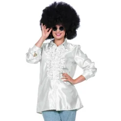 Disco Flæseskjorte Hvid