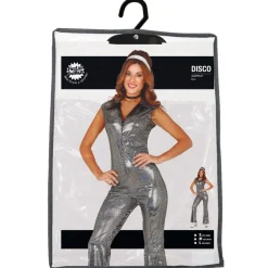 Disko Diva Kostume Sølv