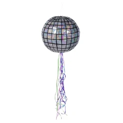 Diskokugle Piñata Sølv