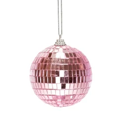 Diskokugler Pink 8 cm