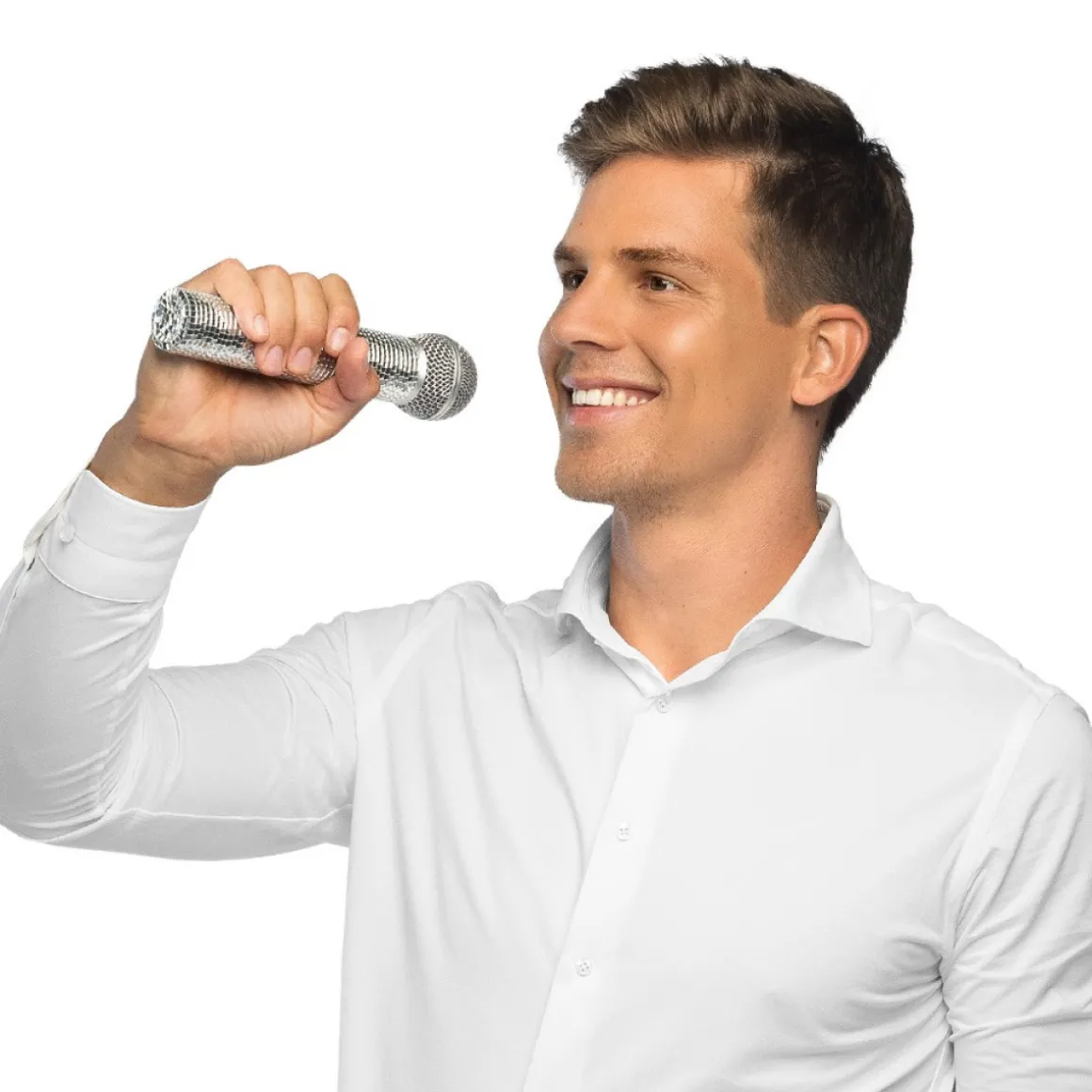 Disko Mikrofon Sølv