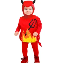 Djævle Babykostume Rød