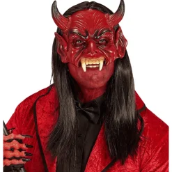 Djævle Halvmaske Latex