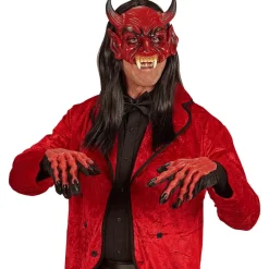 Djævle Halvmaske Latex
