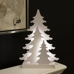 3D LED Julesilhuet Juletræer