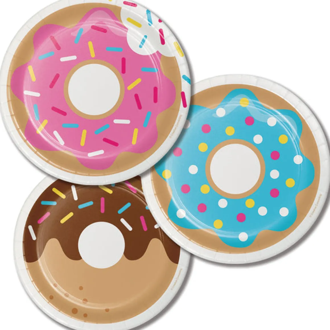 Donut Frokost Paptallerkener