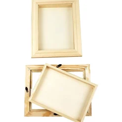 3D Ramme Med Glas
