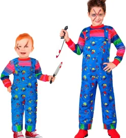 Drækerdukke Børnekostume Blå