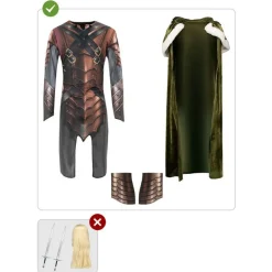Dungeons And Dragons® Drizzt Do'Urden Kostume