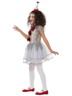 Dyster Klovnepige Børnekostume