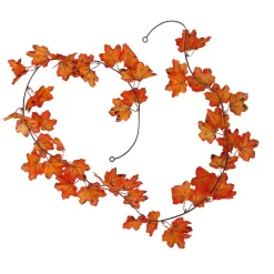 Efterårsblad Guirlande Orange