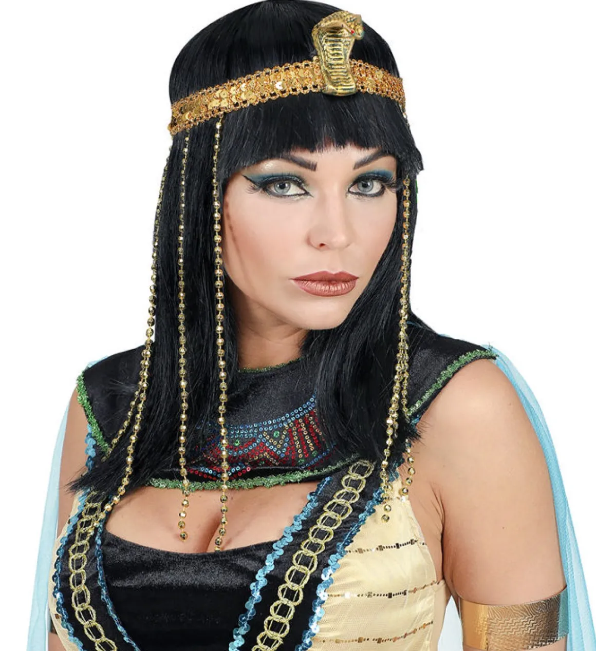 Egyptisk Gudinde paryk