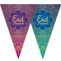 Eid Mubarak Vimpelguirlande