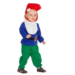 Elf Børnekostume Blå/Grøn