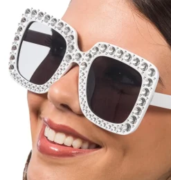 Elvis Partybriller Hvid