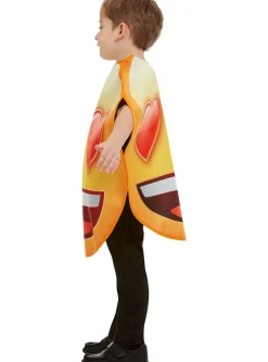 Emoji Hjerteøjne Børnekostume