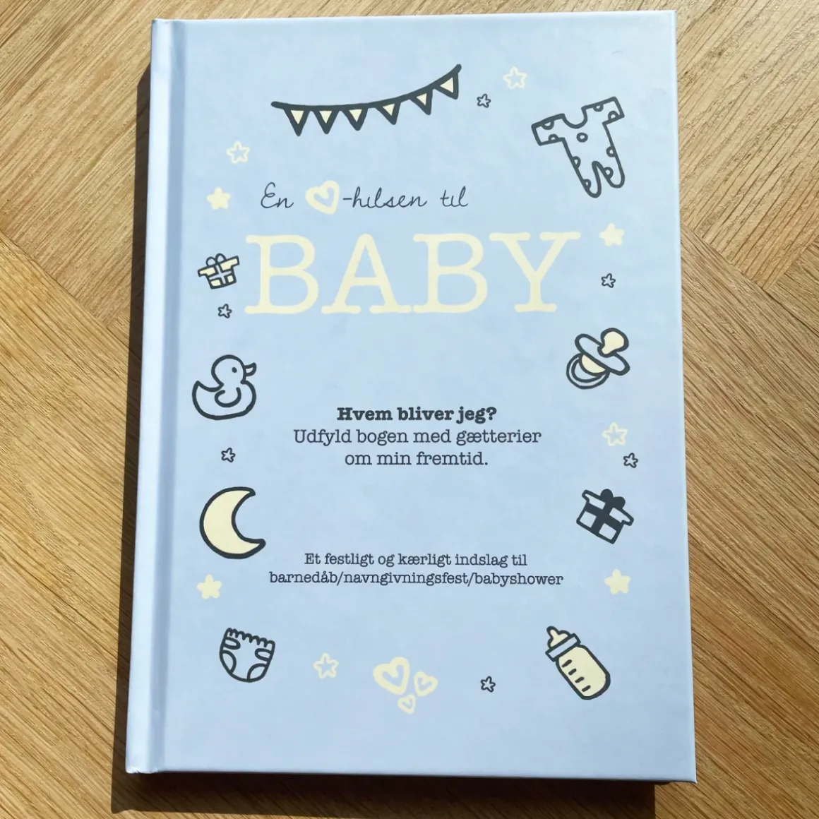 En Hilsen Til Baby Blå