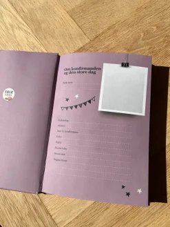 En Hilsen Til Konfirmanden Lilla