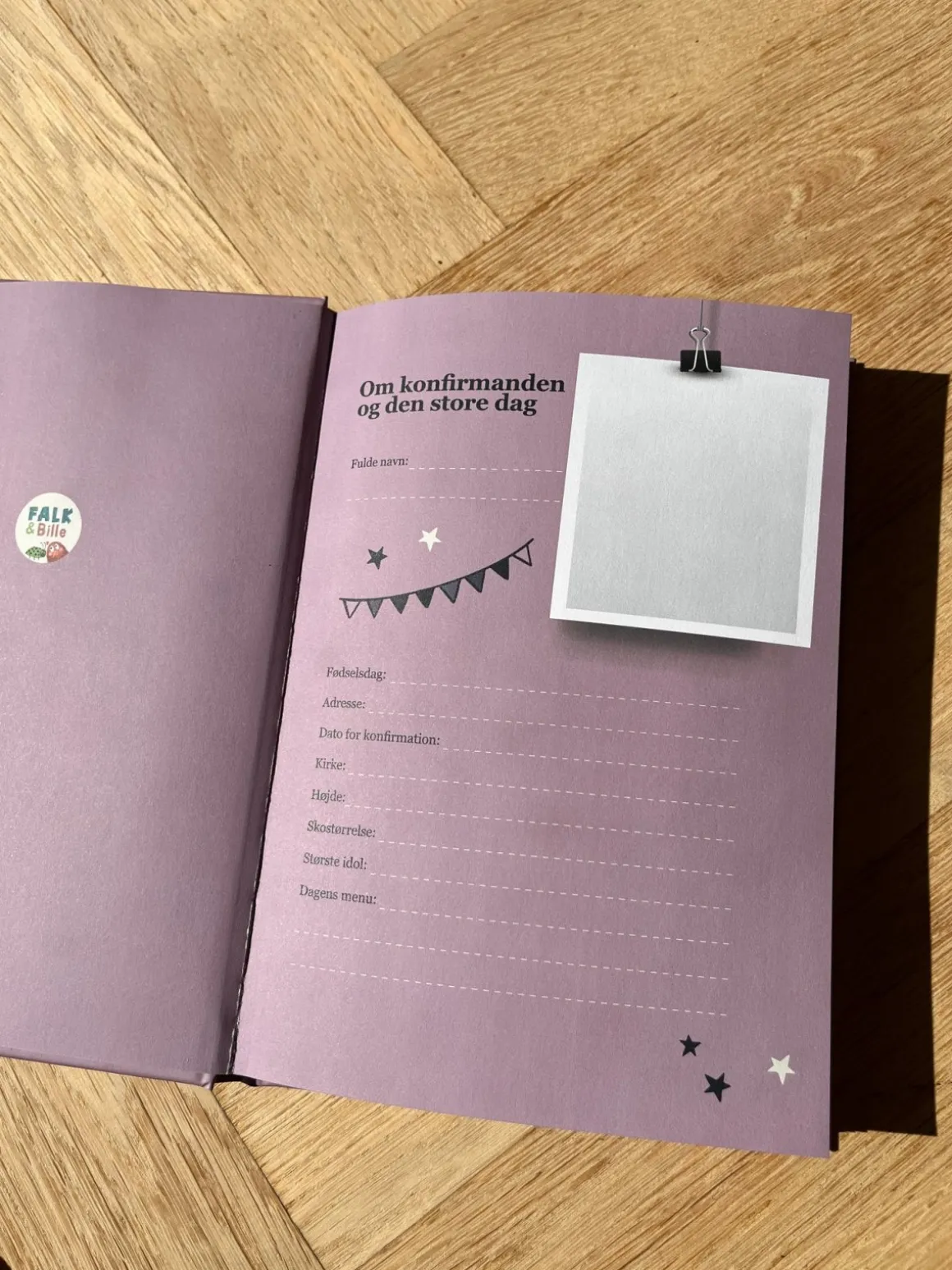 En Hilsen Til Konfirmanden Lilla