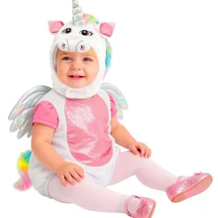 Enhjørning Babykostume Hvid/Lyserød