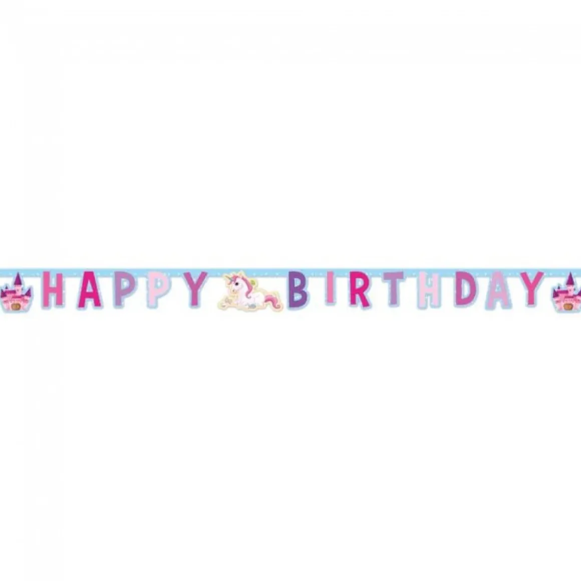 Enhjørning Happy Birthday Guirlande