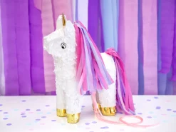 Enhjørning Pull-String Pinata