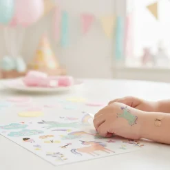 Enhjørning & Regnbue Falske Tatoveringer