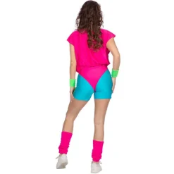 80'er Aerobic Kostume Neon