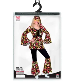 60'er Blomster Hippie Kostume