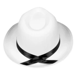 20'er Fedora Hvid