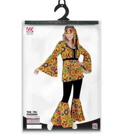 70'er Groovy Cirkler Kostume Gul