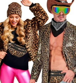 90'er Leopard Bæltetaske