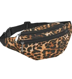 90'er Leopard Bæltetaske