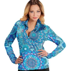 60'er Mandala Hippieskjorte