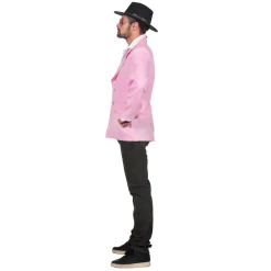 80'er Party Blazer Jakke Lyserød