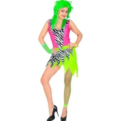 80'er Rockstjerne Kostume Neon