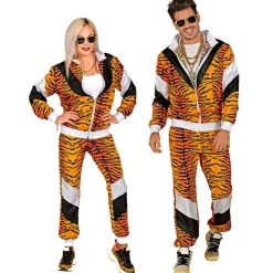 80'er Tiger Træningsdragt Kostume