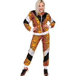 80'er Tiger Træningsdragt Kostume