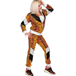 80'er Tiger Træningsdragt Kostume