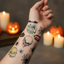 Falske Uhyggelige Tatoveringer