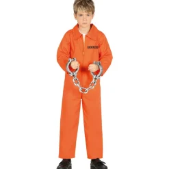 Fangedragt Børnekostume Orange
