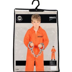 Fangedragt Børnekostume Orange