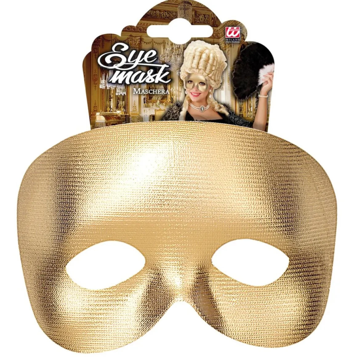 Fantom Øjenmaske Guld