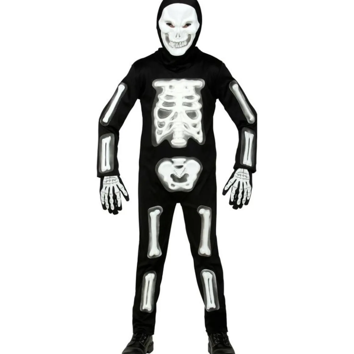 Farligt Skelet Børnekostume
