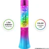 Farveskiftende Glitter Lampe