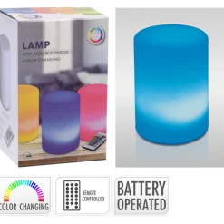Farveskiftende LED Bordlampe