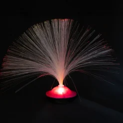 Fiberoptisk UFO-Lampe Lyserød