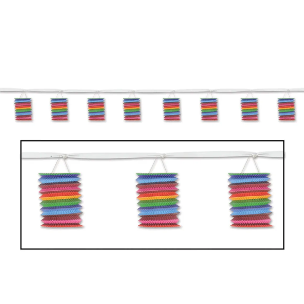 Fiesta Lanterner Banner