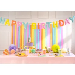 Filt Happy Birthday Guirlande Multi